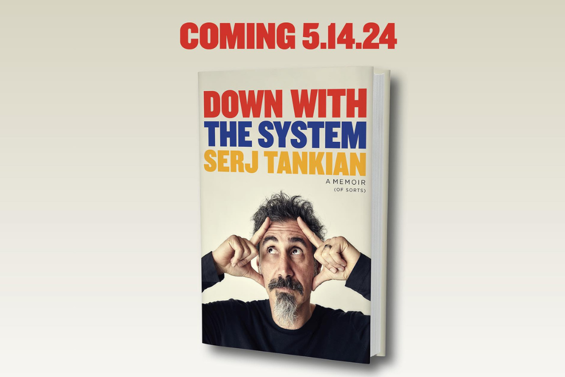 Serj Tankian Announces Memoir "Down With the System"