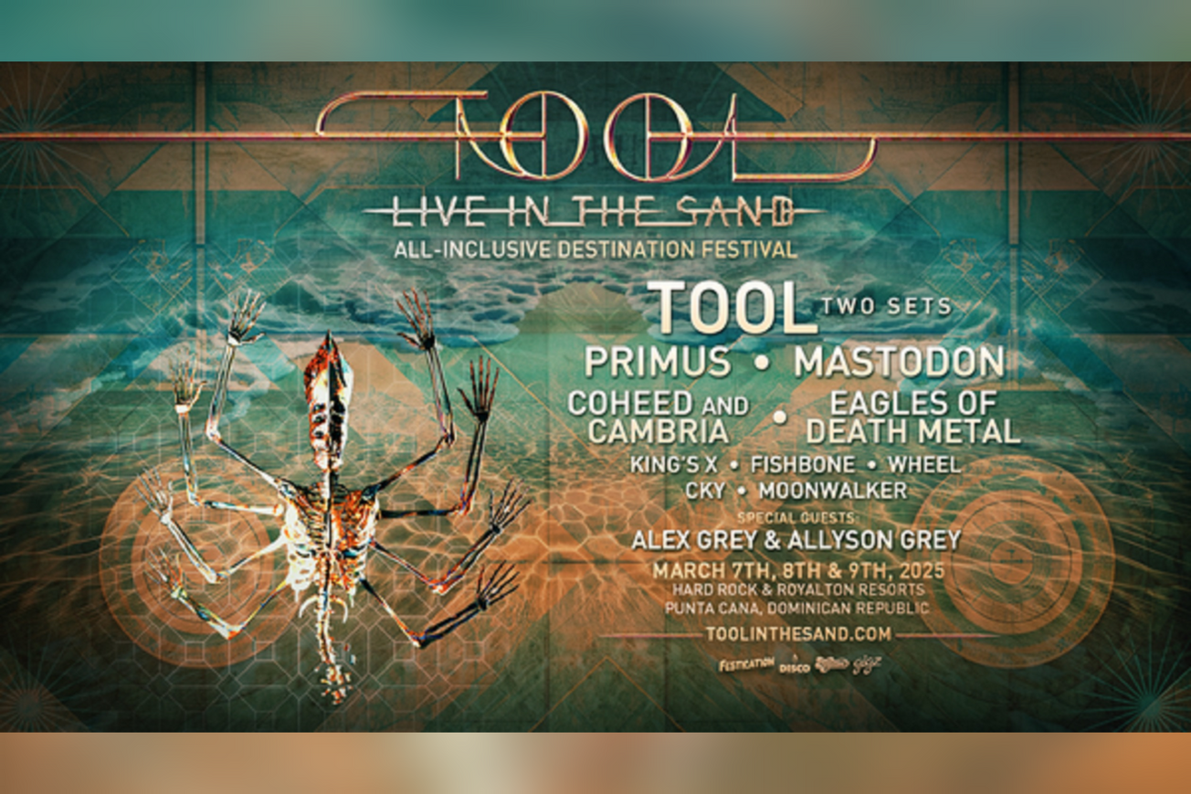 TOOL Launch "Live In The Sand" Destination Festival Featuring Primus, Mastodon, and Others