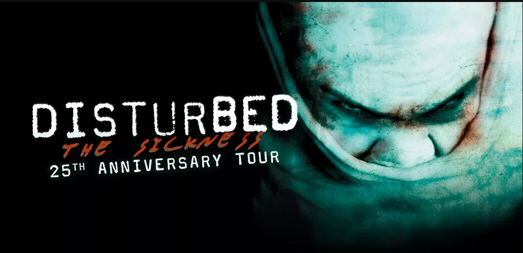 Disturbed Release New Mix of "Glass Shatters" In Honor of 25 Years of 'The Sickness'