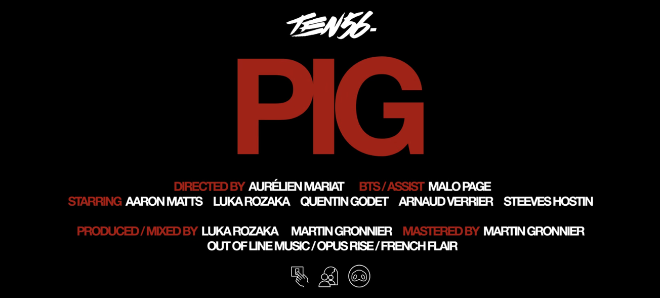 ten56. Get Confrontational On New Single "Pig" Ahead Of French Tour