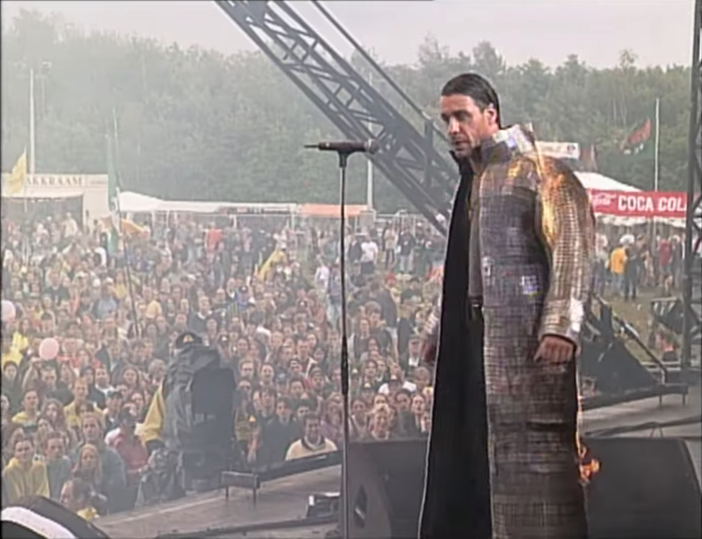 WATCH: Rammstein Rock Pinkpop 1997 With Their Eponymous Song "Rammstein"