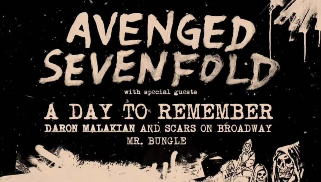 Daron Malakian and Scars on Broadway To Support Avenged Sevenfold On 2026 LATAM Tour
