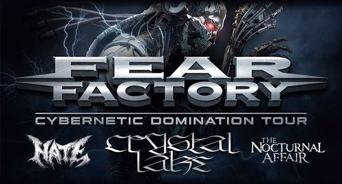 Fear Factory Announces EU/UK Leg of "Cybernetic Domination" Tour