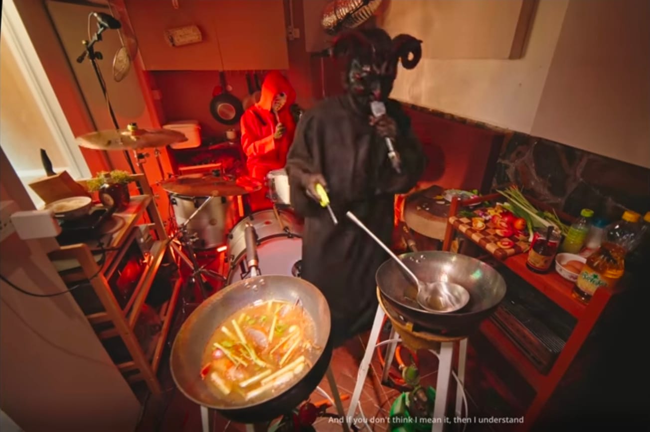 TORWAI Throws Down In The Kitchen While Singing Sleep Token's "Caramel"