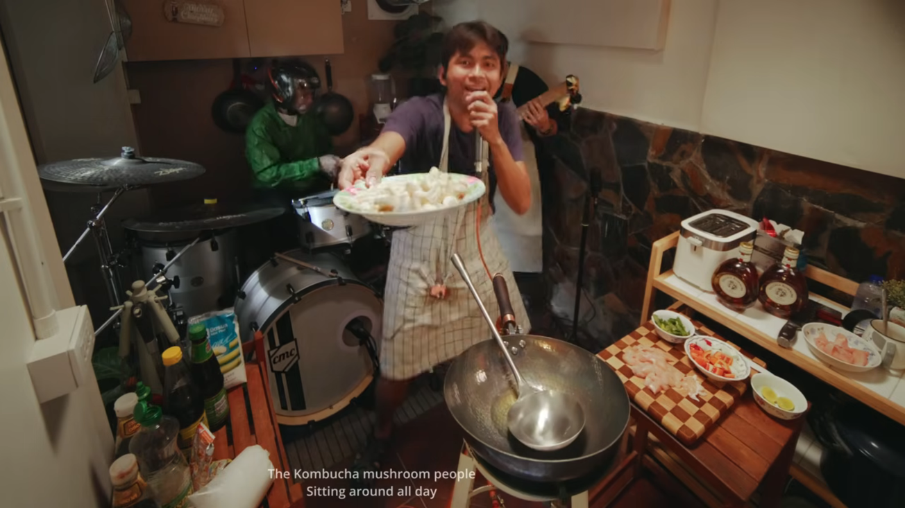 TORWAI Cover System Of A Down's "Sugar" While Making Tom Kha Gai