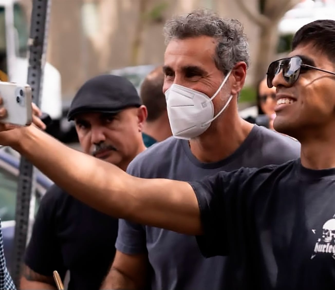 Serj Tankian Highlights Ongoing Prevention Debate With Masked Appearance