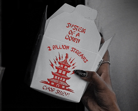 System Of A Down Celebrate "Chop Suey!" Reaching Two Billion Streams